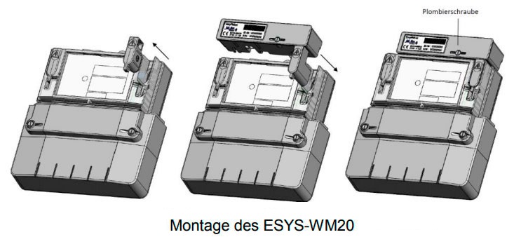 Wireless M-Bus Modul ESYS-WM20
